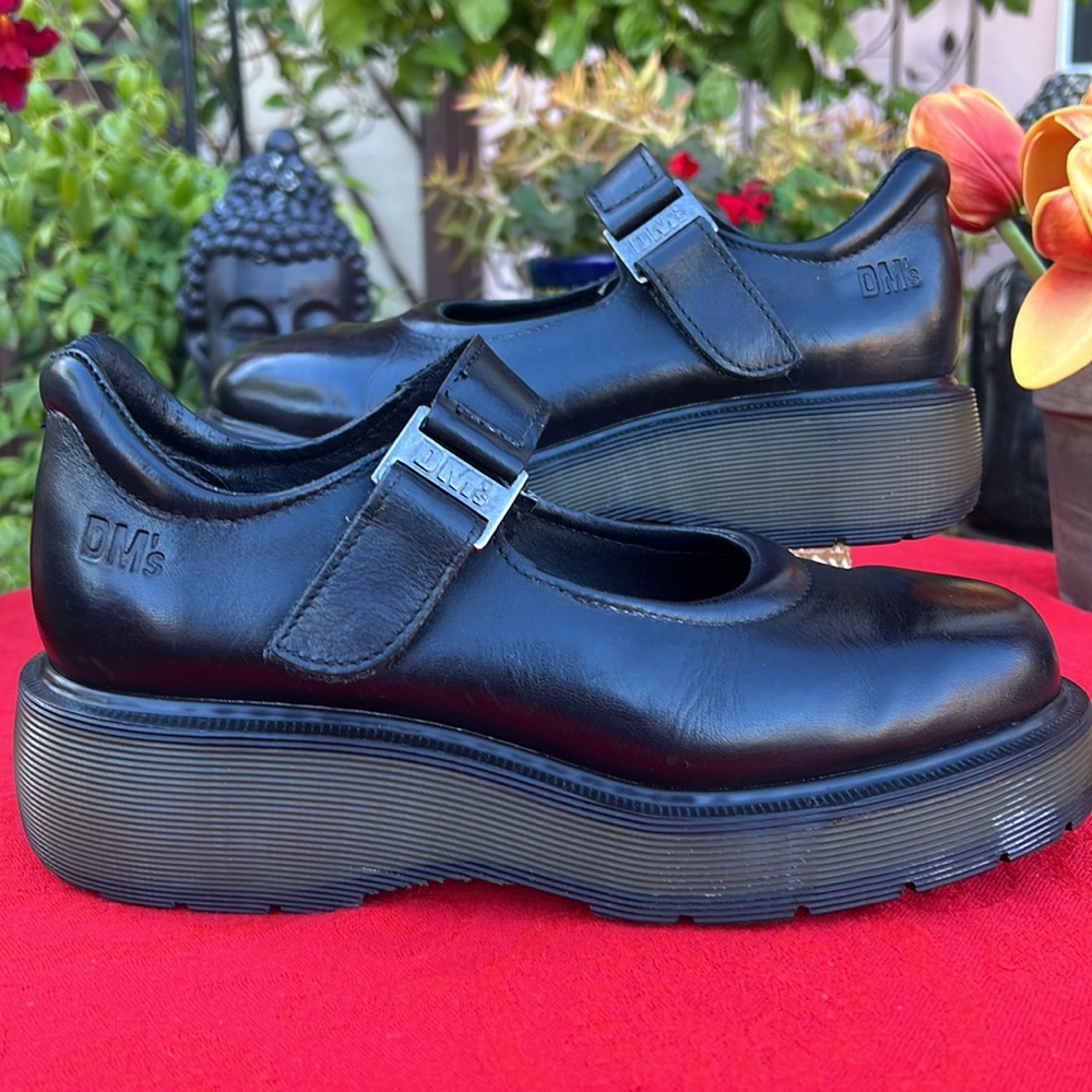 🏴󠁧󠁢󠁥󠁮󠁧󠁿 Dr. Martens MIE Vintage 90’s Chunky Platform Mary Janes UK 5